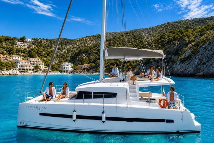 Private Catamaran Experience Bali 4.5 by Ibiza Formentera