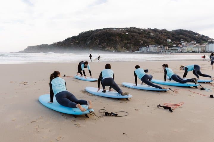 San Sebastian Surf Lesson & Pintxos Food Tour