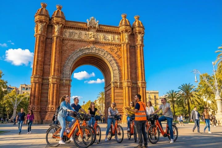 Barcelona Local Stories Bike Tour with E-Bike Option
