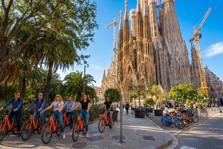Barcelona Local Stories Bike Tour with E-Bike Option