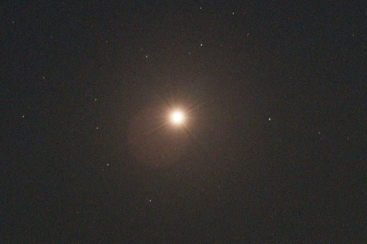 Moon stars and planets in Formentera