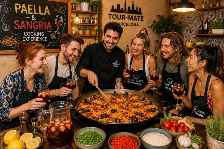 Barcelona Paella and Sangria Cooking Experience