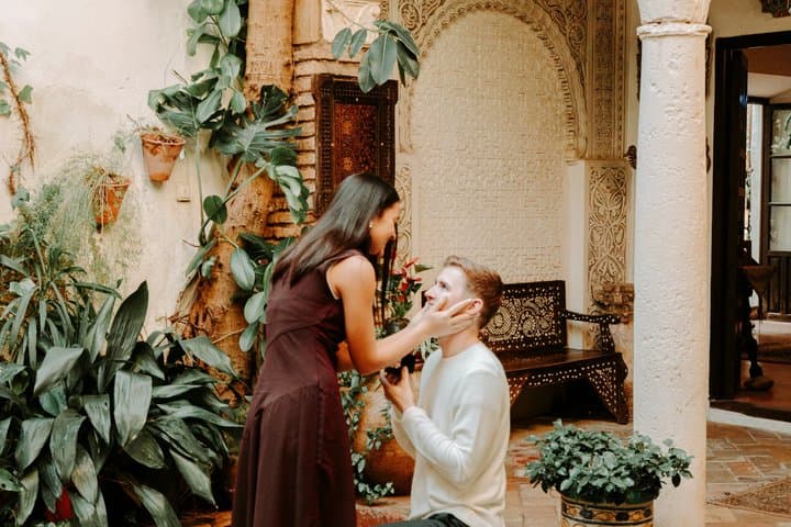 Surprise Proposal and Engagement Photography in Granada