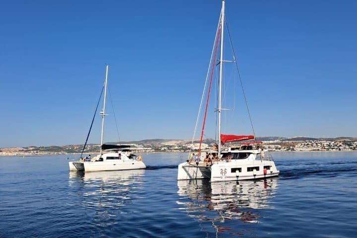 Private catamaran ride