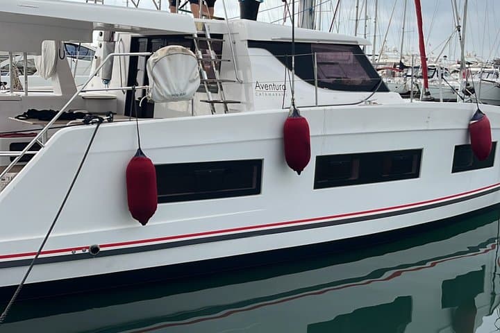 Private catamaran ride