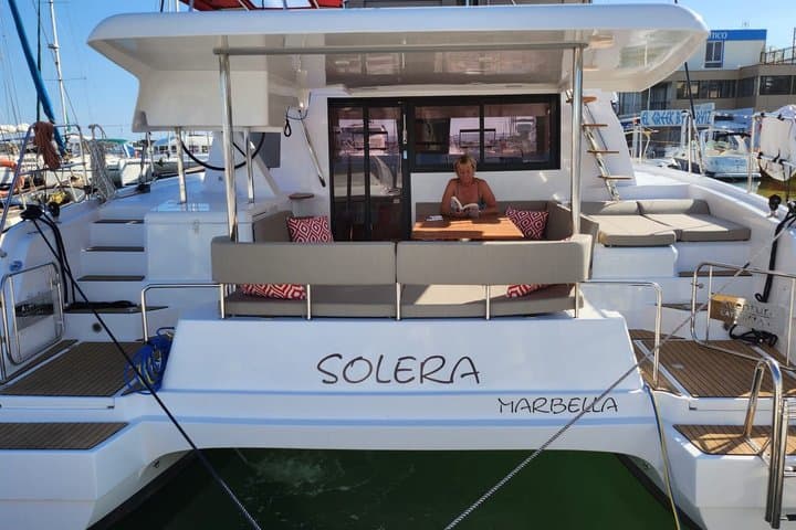 Private catamaran ride