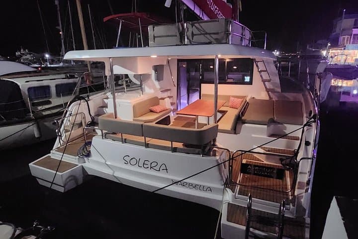 Private catamaran ride