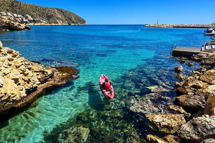 Kayaking tour in Moraira