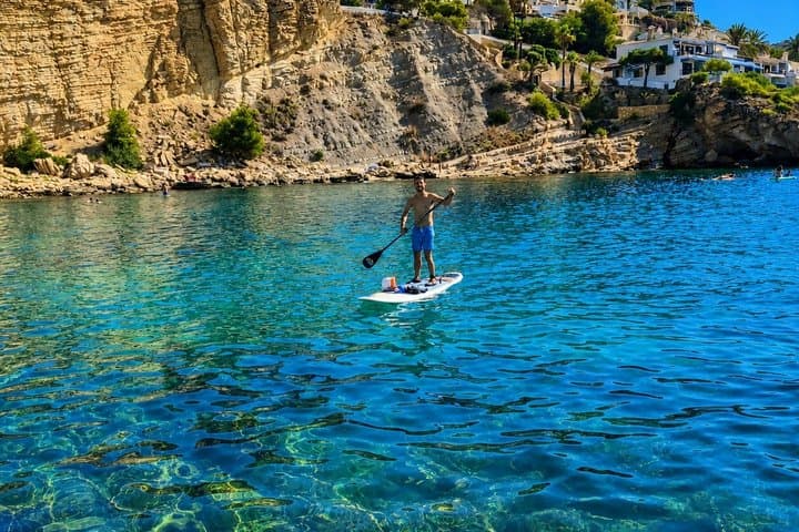 Paddle Surfing Tour of Moraira Bay