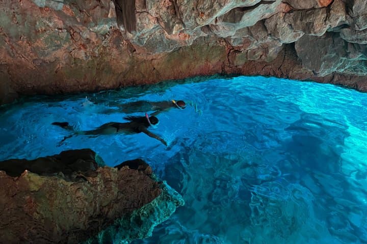 Snorkeling Adventure and Turquoise Cave Kayak