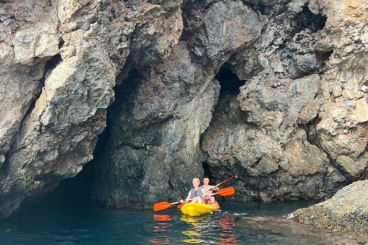 Kayaking Adventure: Sea Caves, Virgin Coves and Snorkeling