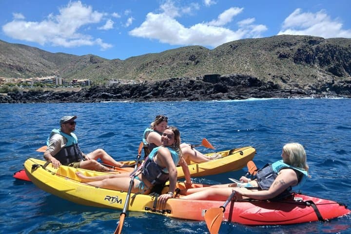 Kayak & snorkel in Los Cristianos