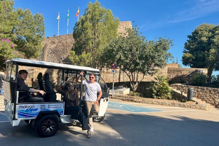 Private Electric Tuk Tuk Tour of Malaga's Coastal Gems