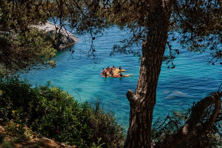 Costa Brava Guided Kayak and Snorkeling Excursion in Playa de Aro