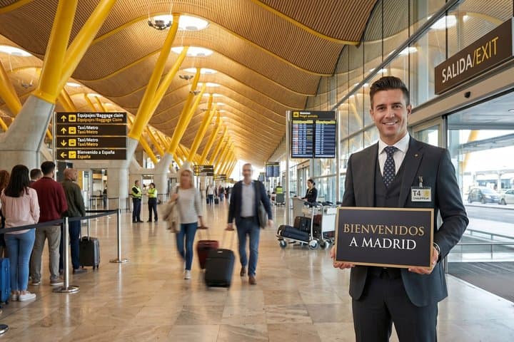 Madrid: MAD Airport Private Transfer to/from Madrid City Center