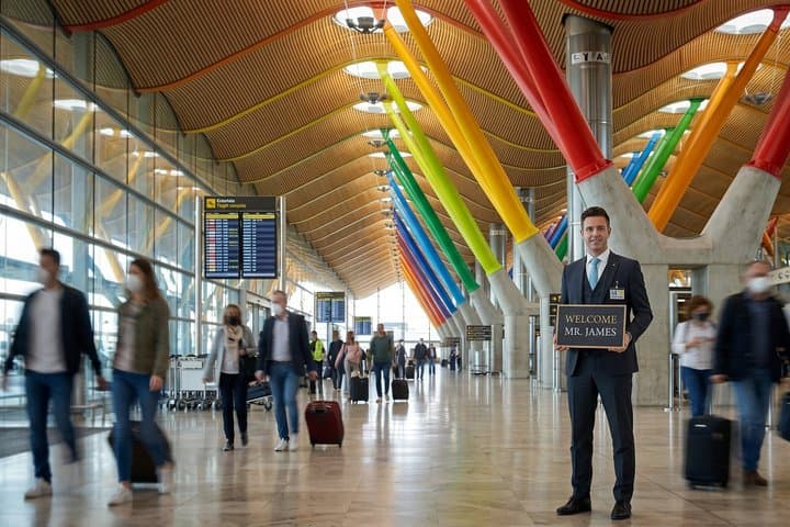 Madrid: MAD Airport Private Transfer to/from Madrid City Center
