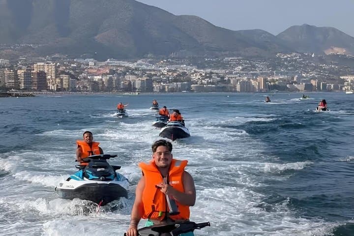 30mn Guided JET SKI Tour Fuengirola