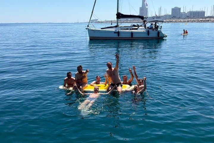 Private sailing trip from Barcelona with open bar