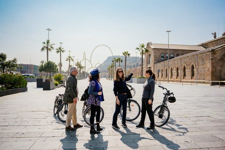 Barcelona E Bike Adventure Montjuic and Olympic Stadium Tour