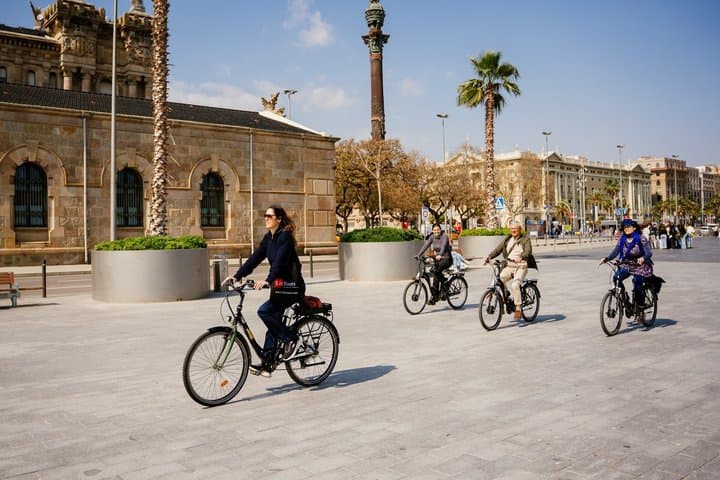 Barcelona E Bike Adventure Montjuic and Olympic Stadium Tour