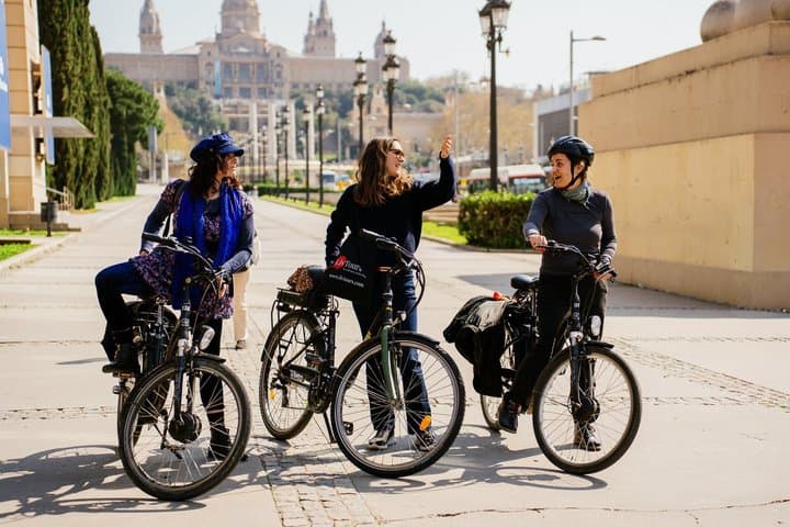 Barcelona E Bike Adventure Montjuic and Olympic Stadium Tour