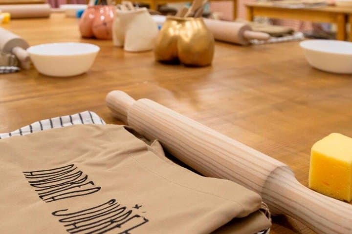 Free Ceramics Workshop in Madrid
