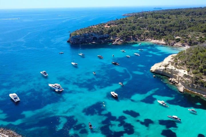 PRIVATE Luxury Boat I Palma Mallorca I 4 hours I SUP & Snorkel