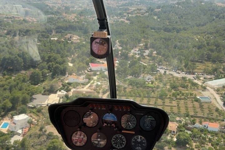 Alicante Helicopter flight on the Costa Blanca