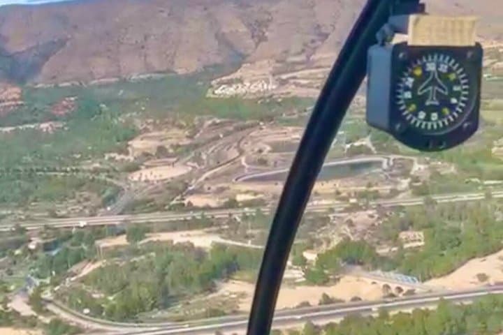 Alicante Helicopter flight on the Costa Blanca