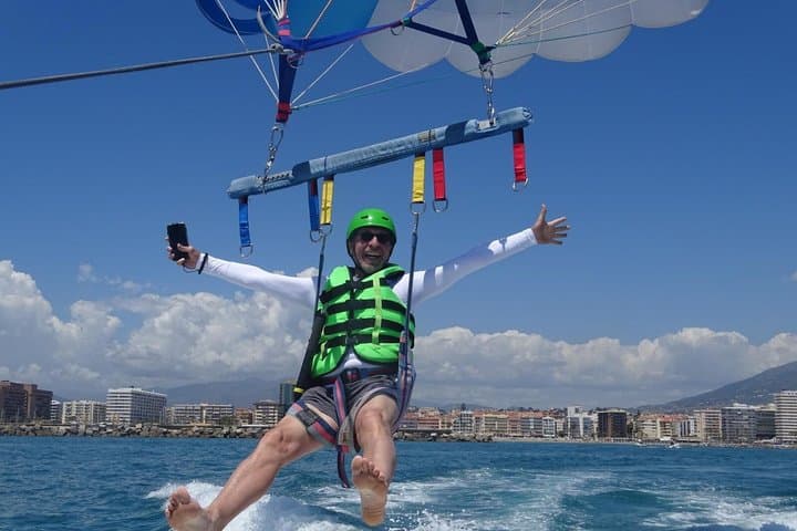 Parasailing in Fuengirola Costa del Sol