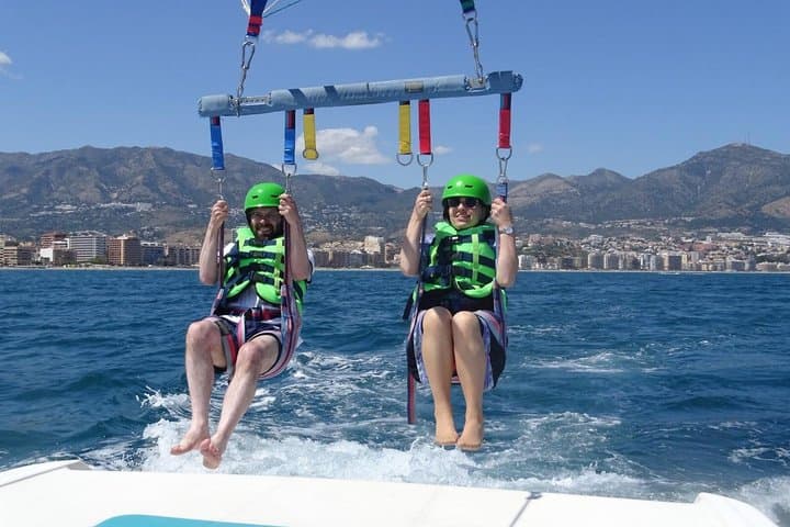 Parasailing in Fuengirola Costa del Sol
