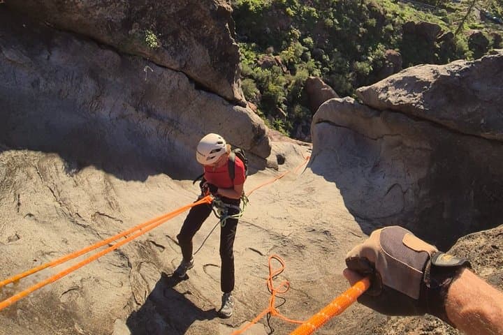 Adventure Tour Gran Canaria: The WALL. Abseiling and caving