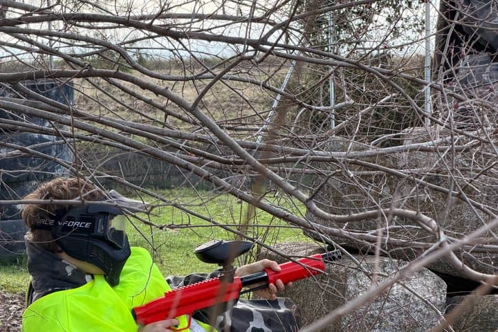 The Battle of Paint Ball Adventure in Madrid