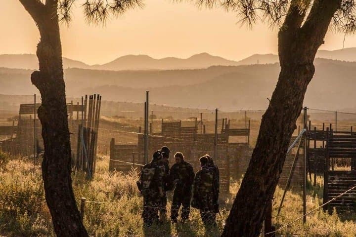 The Battle of Paint Ball Adventure in Madrid