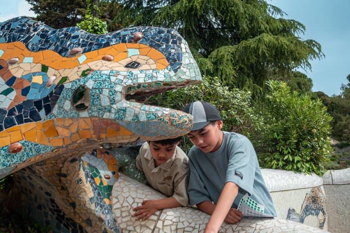 Park Guell Small Group Tour for Kids & Families in Barcelona