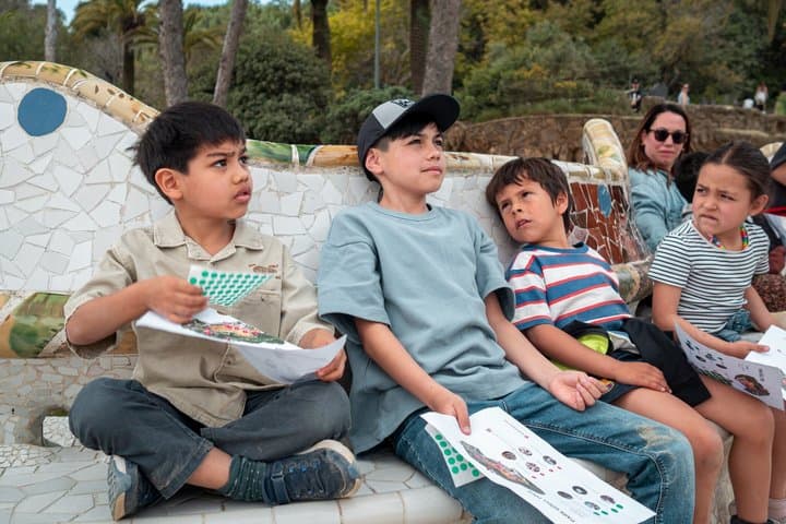 Park Guell Small Group Tour for Kids & Families in Barcelona