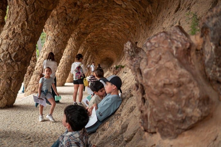 Park Guell Small Group Tour for Kids & Families in Barcelona