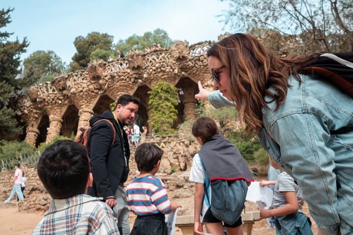 Park Guell Small Group Tour for Kids & Families in Barcelona