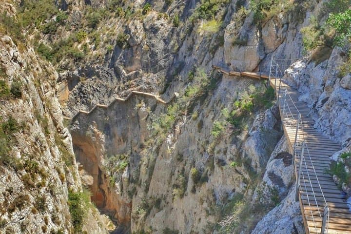 Relleu Hanging Walkway: Small Group Adventure in Alicante