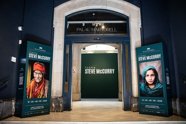 Palau Martorell and Steve McCurry ICONS Exhibition Ticket