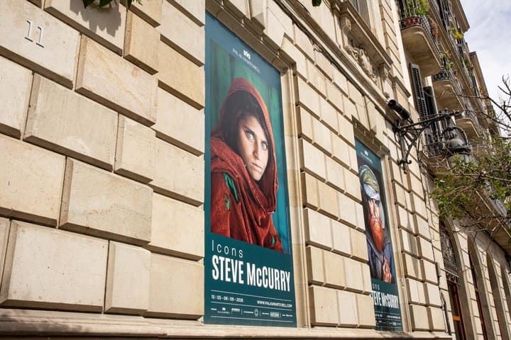 Palau Martorell and Steve McCurry ICONS Exhibition Ticket