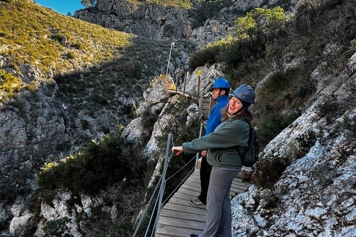 Relleu Hanging Walkway: Small Group Adventure in Alicante