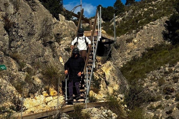 Relleu Hanging Walkway: Small Group Adventure in Alicante
