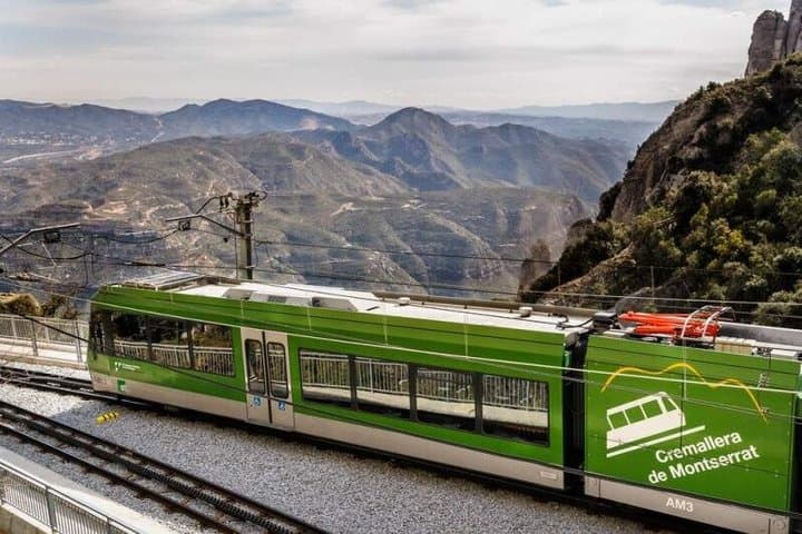 Montserrat from Barcelona: Black Madonna, Museum & Scenic Train