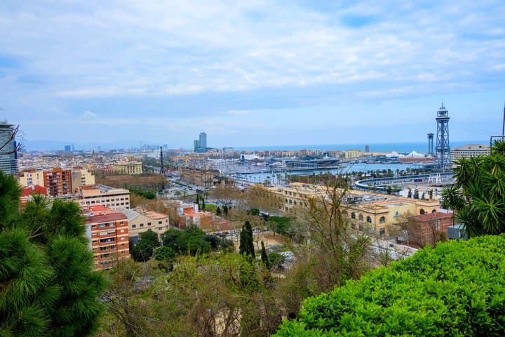 Barcelona Montjuïc Scenic Tour on Premium Dutch E-Bikes