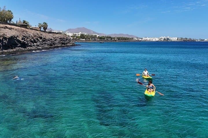 Kayak Tours and Snorkeling in Playa Blanca Lanza