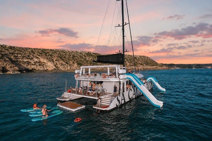 Sunset Catamaran Tour in Mallorca with VIP option