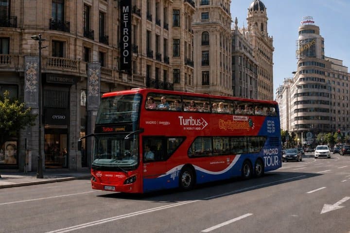 City Sightseeing Madrid Hop On Hop Off Bus Tour