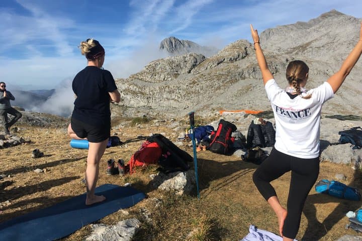 Yogatrek with Yoga and Trekking in Picos de Europa