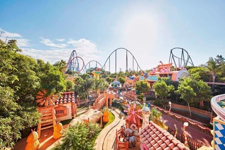 PortAventura Tour from Valencia Express Entrance and Pass